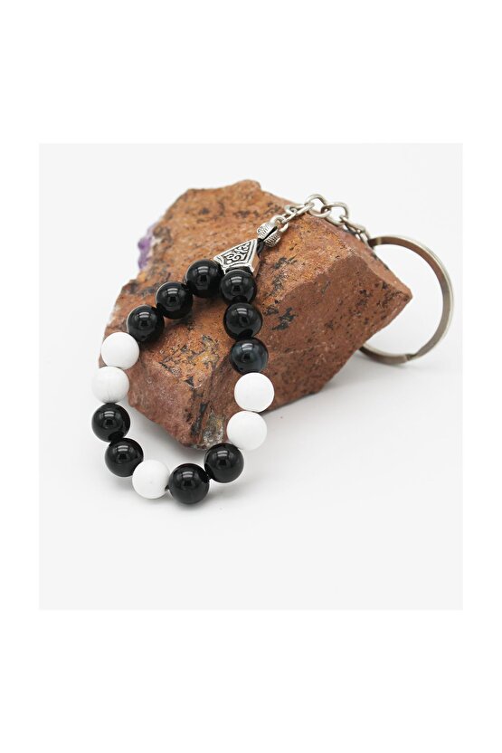 Taraftar Akik Havlit Doğaltaş Anahtarlık