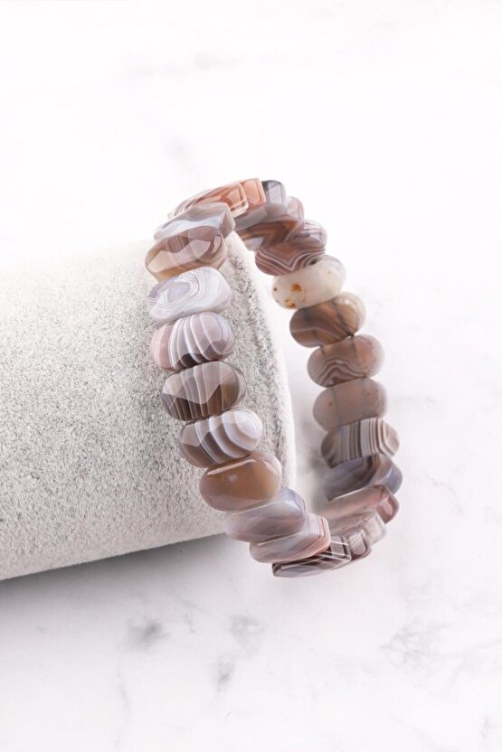 Bosvana Akik Bileklik Kare Model 2