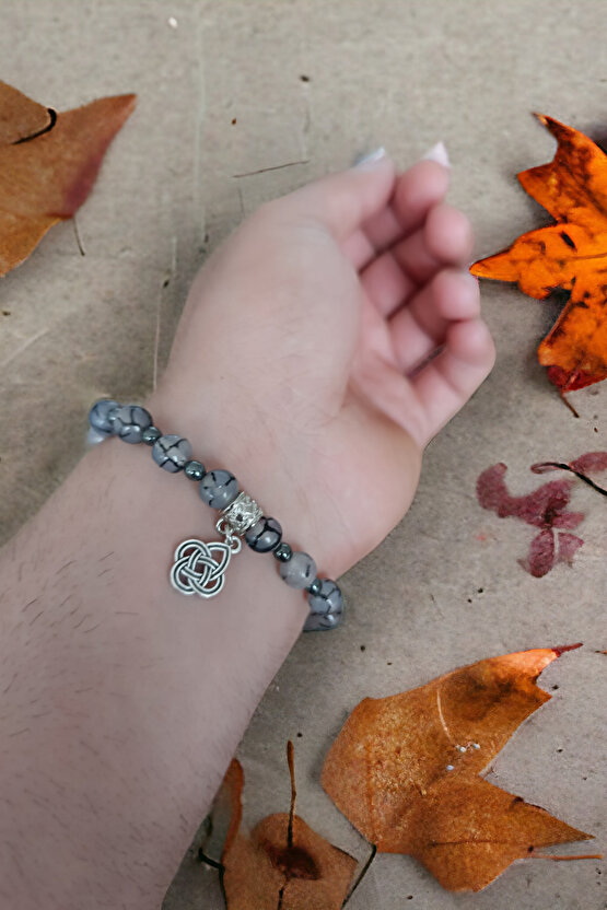 Akik Taşı İşlemeli Orijinal Doğal Bileklik  Doğal Taşlar Orijinal Gerçek Akik Taşı Bileklik