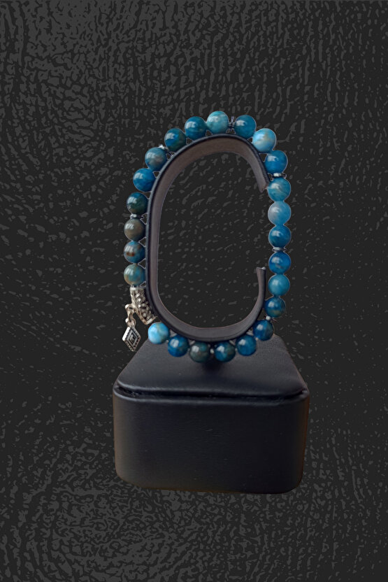 Apatit Taşı Bileklik Doğal Taş Orijinal Apatit Taşı Bileklik Takı