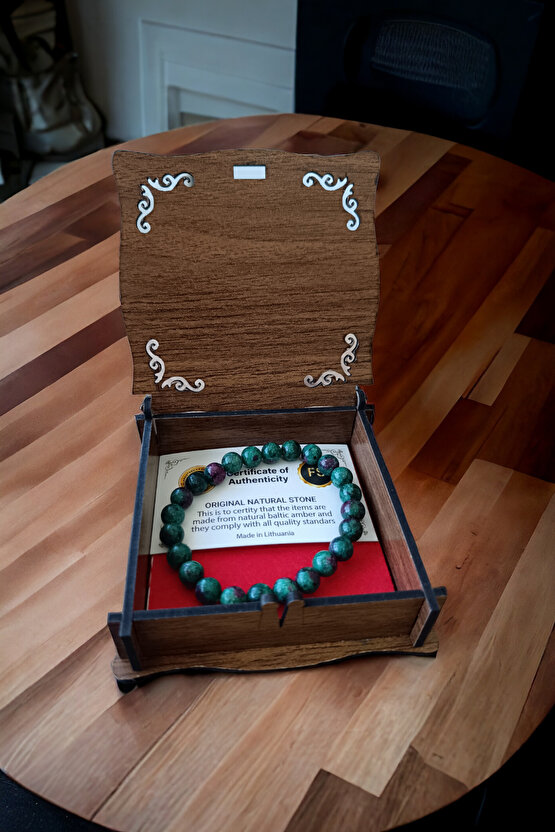 Epidot Taşı Rüya Kuvars Taşı Orijinal Gerçek Doğal Taş Bileklik Depresyon Zihin Açıcı Bileklik