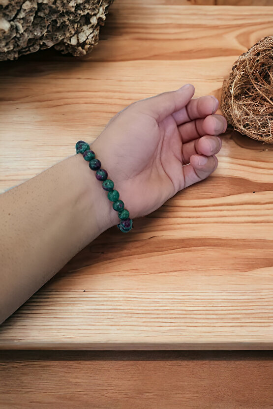 Epidot Taşı Rüya Kuvars Taşı Orijinal Gerçek Doğal Taş Bileklik Depresyon Zihin Açıcı Bileklik