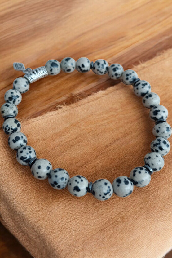 Bıldırcın Bileklik Orijinal Doğal Taş Kaliteli Gerçek Hakiki Taş Bileklik 8 mm Taş