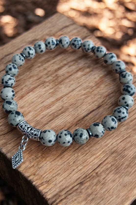 Bıldırcın Bileklik Orijinal Doğal Taş Kaliteli Gerçek Hakiki Taş Bileklik 8 mm Taş