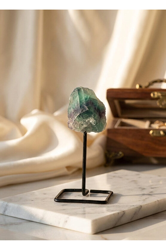 Florit Taşı Standlı Doğal Taş