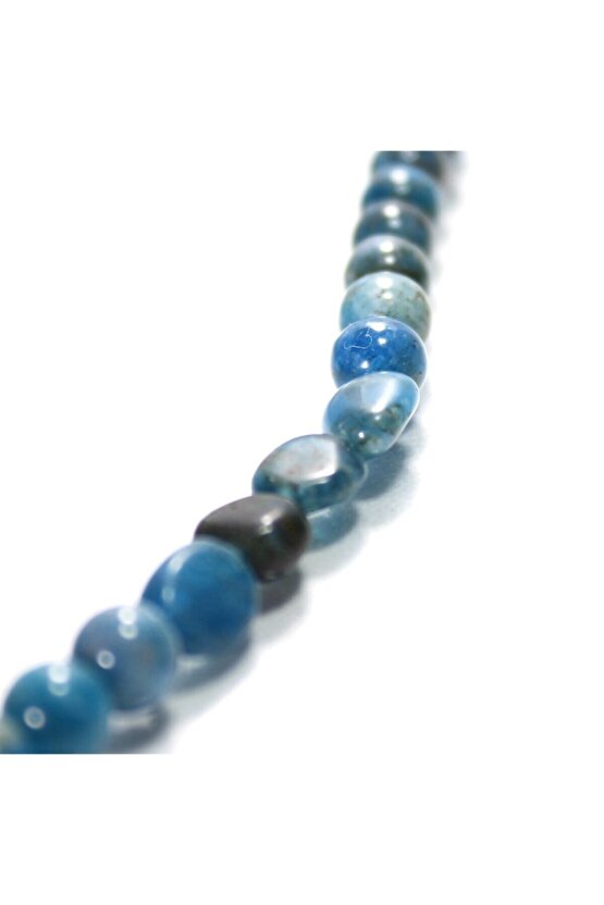 Apatit Doğal Taş Tasarım Kolye