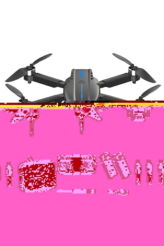 ÇİFT KAMERA VE BATARYALI DRONE UZAKTAN KUMANDALI APP DESTEKLİ QUADCOPTER TEK TUŞ İLE İNİŞ KALKIŞ