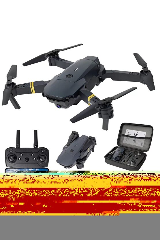 ÇİFT BATARYALI ÇİFT KAMERALI DRONE UZAKTAN KUMANDALI APP DESTEKLİ PERVANE KORUMALIKLI QUADCOPTER