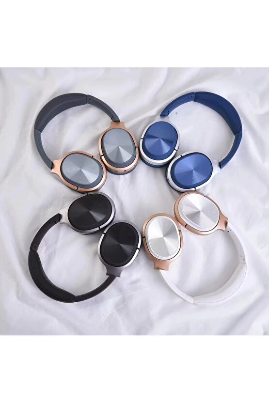 BLUETOOTH KULAKLIK SD KART VE AUX GİRİŞLİ ŞARJLI KABLOSUZ KULAKLIK MİKROFONLU FM RADYOLU SUPER BASS