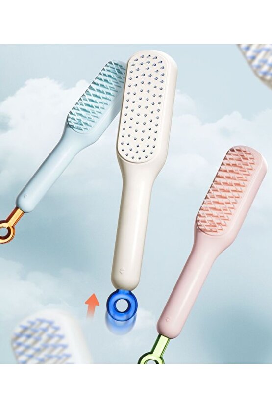 STR kolay temizlenen saç fırçası