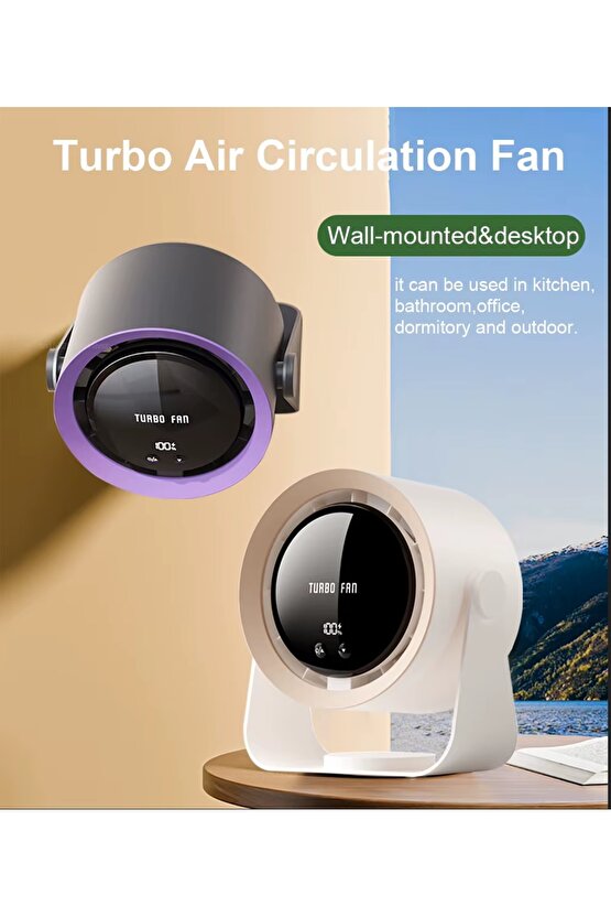 ŞARJLI MASAÜSTÜ FAN MİNİ KLİMA LED EKRANLI VANTİLATÖR EV OFİS İÇİN SERİNLETİCİ FAN 2025 YENİ MODEL