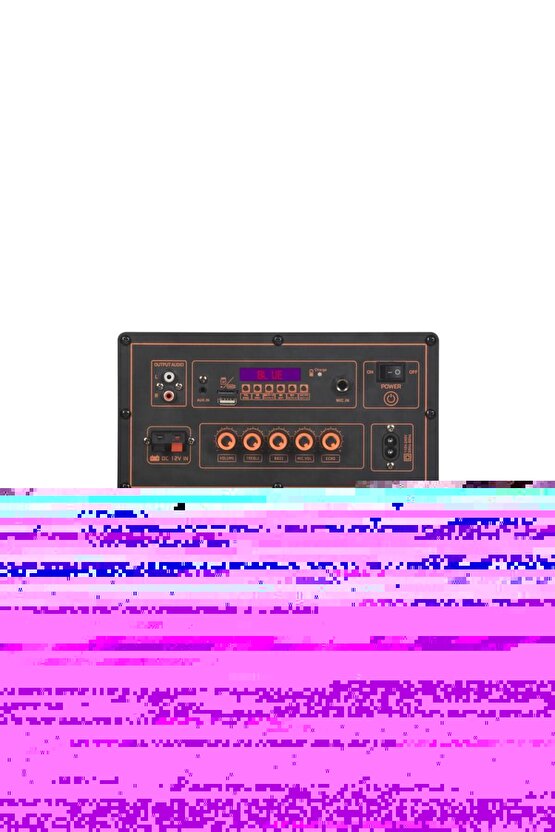 DEV PARTY SPEAKER ŞARJLI BLUETOOTH HOPARLÖR RGB IŞIKLI KABLOSUZ TAŞINABİLİR HOPARLÖR