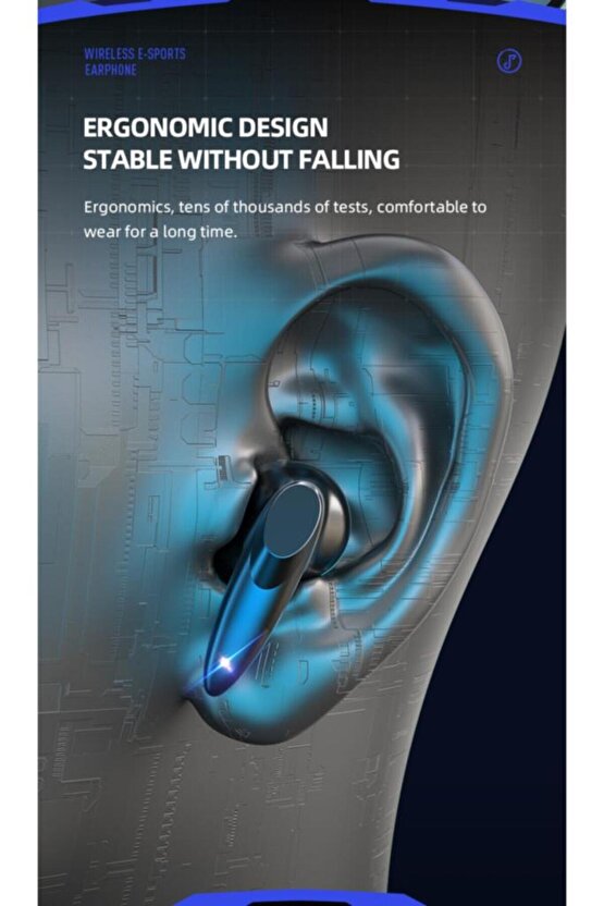 Oyuncu Kulaklığı Kablosuz Kulakiçi Rgb Işıklı Çift Mikrofonlu 3 Modlu Bluetooth 5.2 Tg-g20