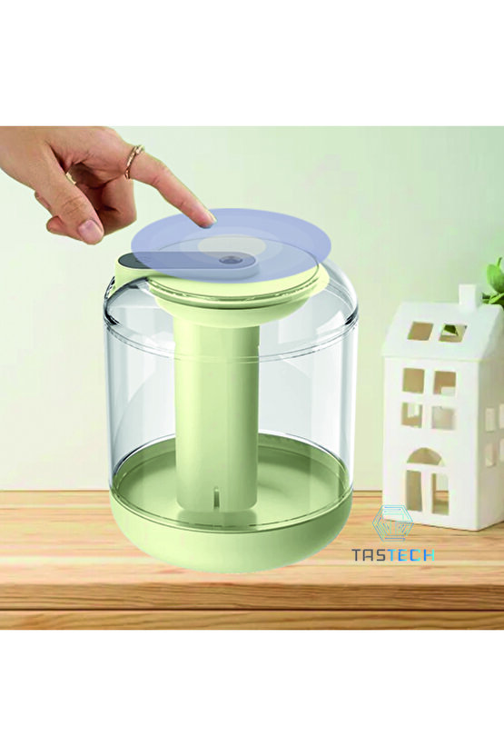 1L Sessiz Oda Hava Nemlendirici Gece Lambası Şarjlı Ev Ofis için Aroma Theraphy Uçucu Yağ Difüzör