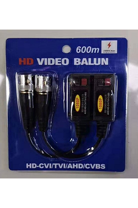 Powermaster Pm-3893 4mp Max 600 Metre Hd-tvıcvıahdcvbs Hd Vıdeo Balun