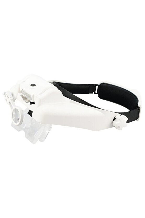 PM-6231 Mercekli Led Işıklı Kafa Tipi Büyüteç