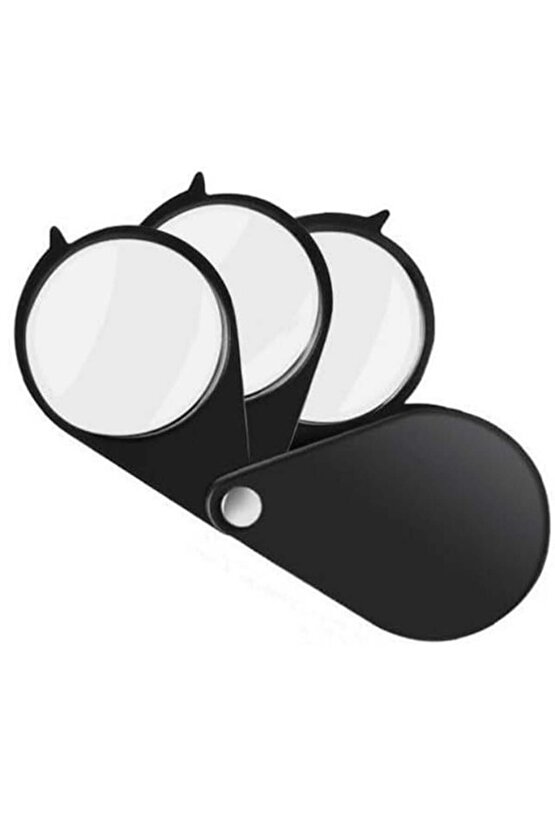 Powermaster Pm-6585 Katlanır 3Lü 30 Mm Cep Büyüteç