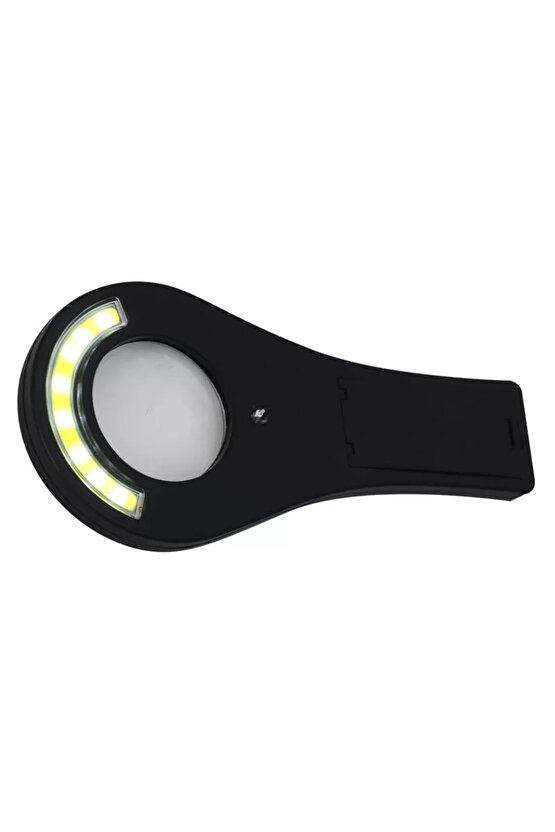 Cob Ledli Işıklı Para Kontrol Mor Işıklı Büyüteç (4202)