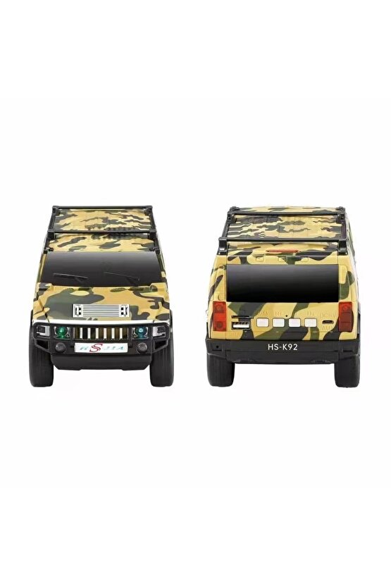 Ws-590 Hummer Oto Tasarımlı Bluetooth Hoparlör Sd Kart Usb Fm Radyolu Kablosuz Speaker
