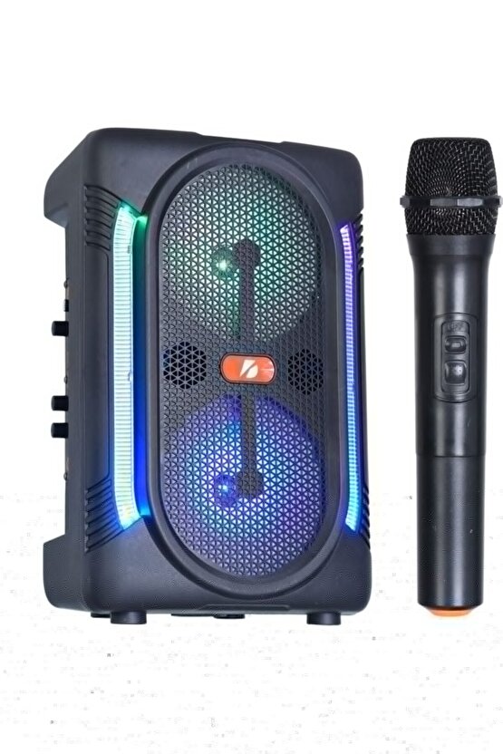 Bluetooth Hoparlör Şarjlı Müzik Çalar Usb Sd Kart Fm Fener Nostaljik Radyo
