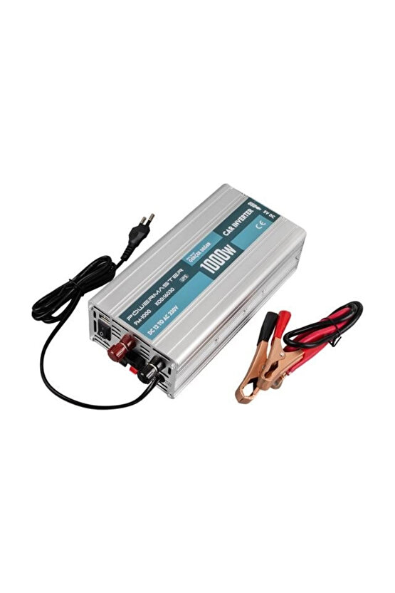 PM-1000 12 Volt 1000 Watt Lcd Şarjlı UPS İnvertör