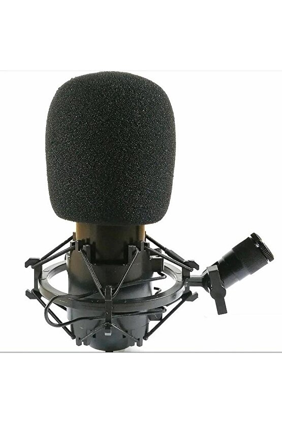 İnterphone iİntercom El Tipi Siyah Büyük Mikrofon Süngeri Bm700 Bm800 Vb.