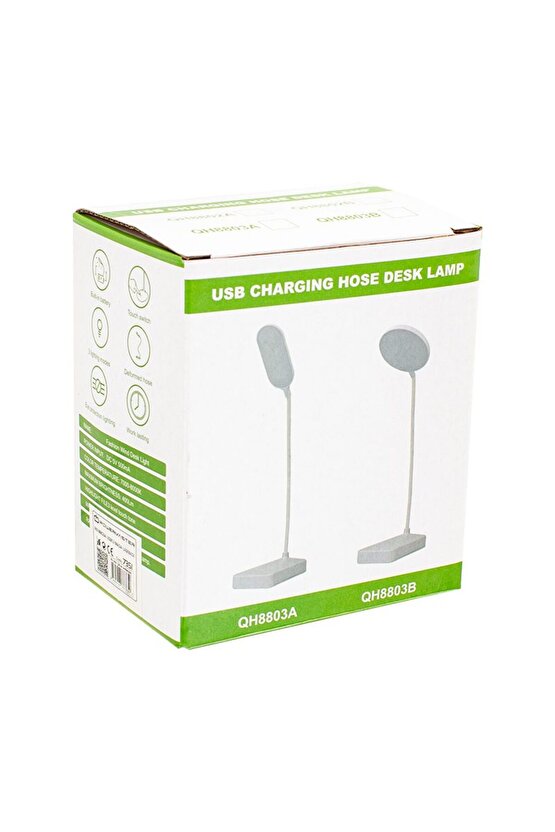 CLZ192 MX-8803A USBLİ DOKUNMATİK DÜĞMELİ ÜÇ MODLU MASA LAMBASI (4172)