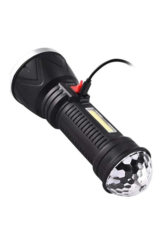 VNDB55 cl-w09 9+1 ledli mini disko toplu şarjli el feneri