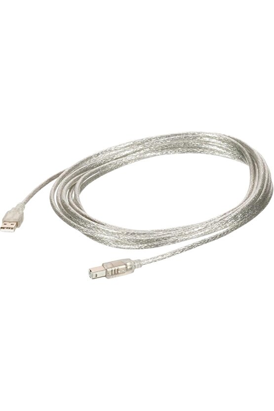 Sbl SL-U2005 Usb2.0 5m Şeffaf Yazıcı Kablo SBLShp 1064356