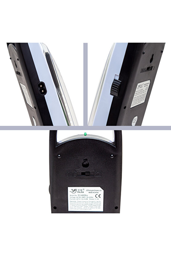 Powermaster Yajıa Yj-6828a 62 Smd Ledli Şarjlı Işıldak