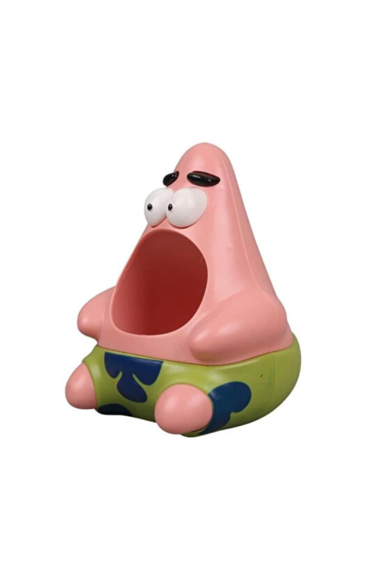 SN-27121 SüngerBob - Patrick Figürlü Masaüstü Kalemlik ve Organizer