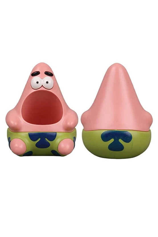 SN-27121 SüngerBob - Patrick Figürlü Masaüstü Kalemlik ve Organizer