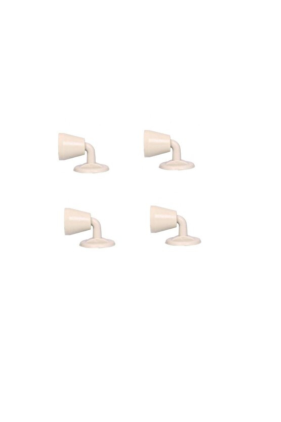 4 Adet  Kendinden Yapışkanlı Esnek Kapı Tutucu