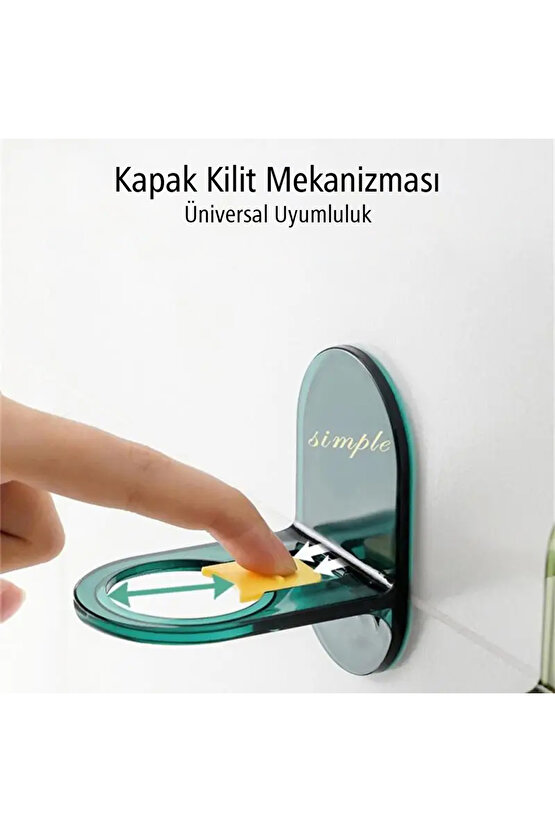 MUTFAK BANYO SIVI SABUN DEZENFEKTAN ŞAMPUAN TUTACAĞI RAFI (4619)