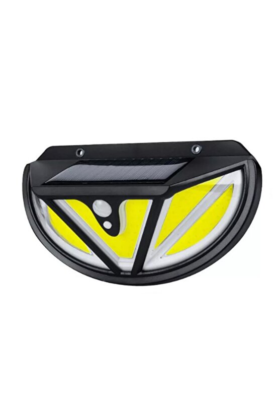 Mx-118b Cob Ledli Hareket Sensörlü Solar Duvar Lambası