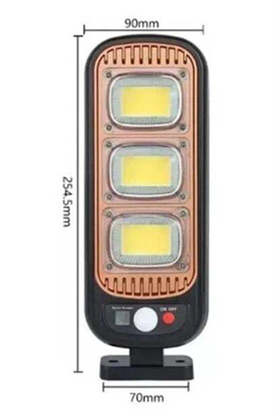 Sensörlü Güneş Enerjisi İle Şarjj Olabilen Duvara Monte Solar Aydınlatma GL-84069 (4U)