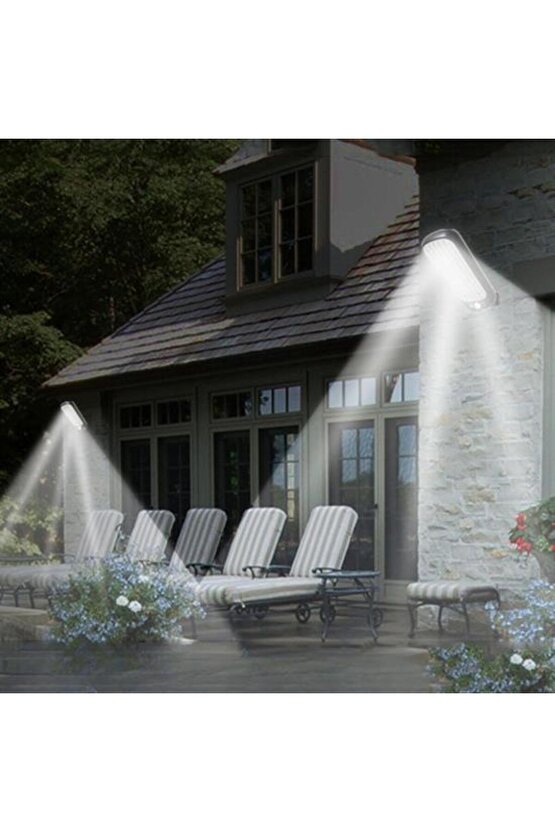 BUFFER® Sensörlü Güneş Enerjisi İle Şarj Olabilen Duvara Monte Solar Aydınlatma  GL-84069