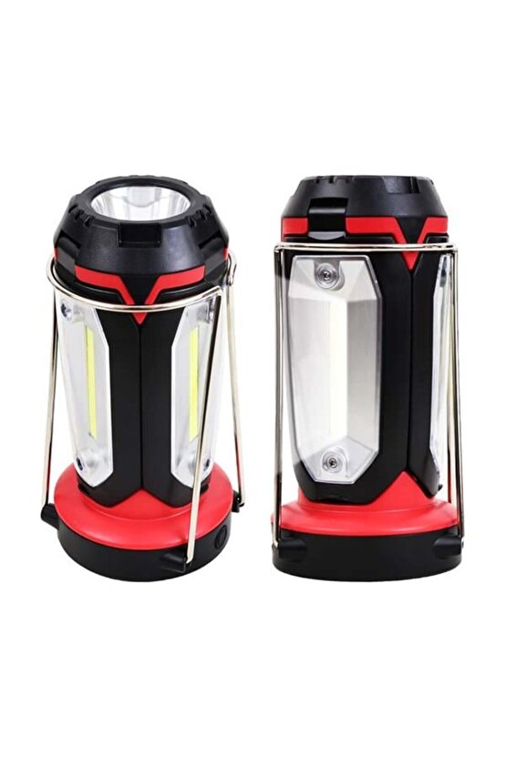 MX-8801 3XCOB LED+ 3W LED ÇOK FONKSİYONLU ÇALIŞMA - KAMP LAMBASI