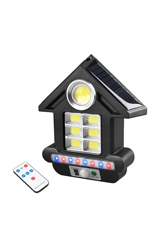 Pm-14327 Cl-s180 Solarlı Kumandalı 81 Ledli Sensörlü Kapı Aydınlatması