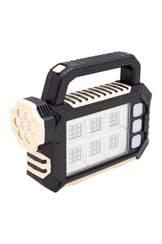 Powermaster Hs-8029-7-A 3 Modlu 54 Smd Ledli Taşınabilir Solar Lamba