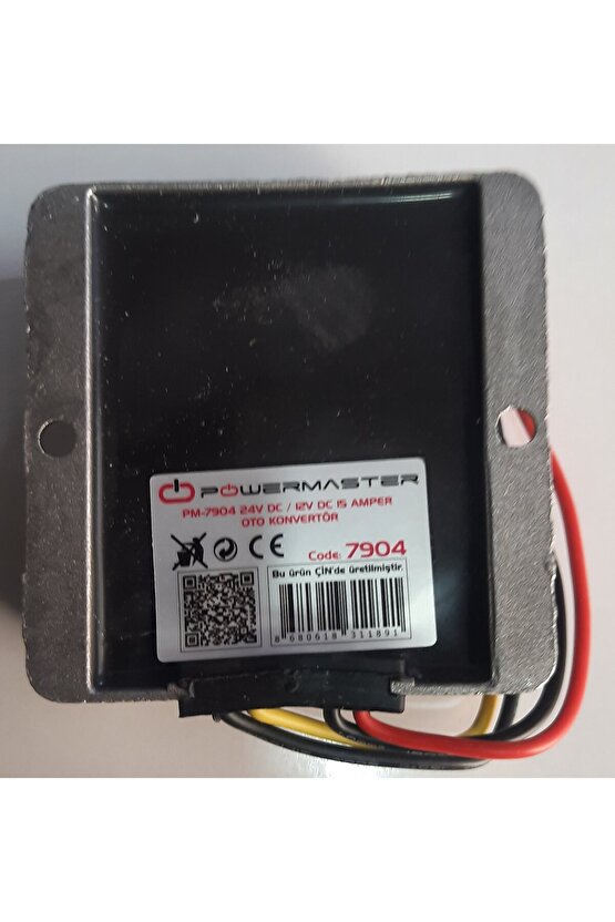 PM-7904 Yeni Kasa 24V Dc  12V Dc  15 Amper Oto Konvertör