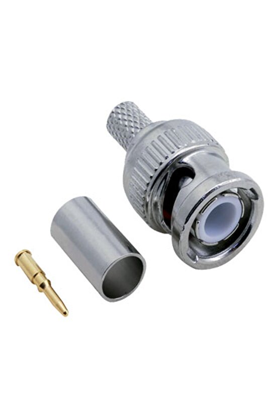 Bnc Rg59 Erkek Sıkmalı Konnektör