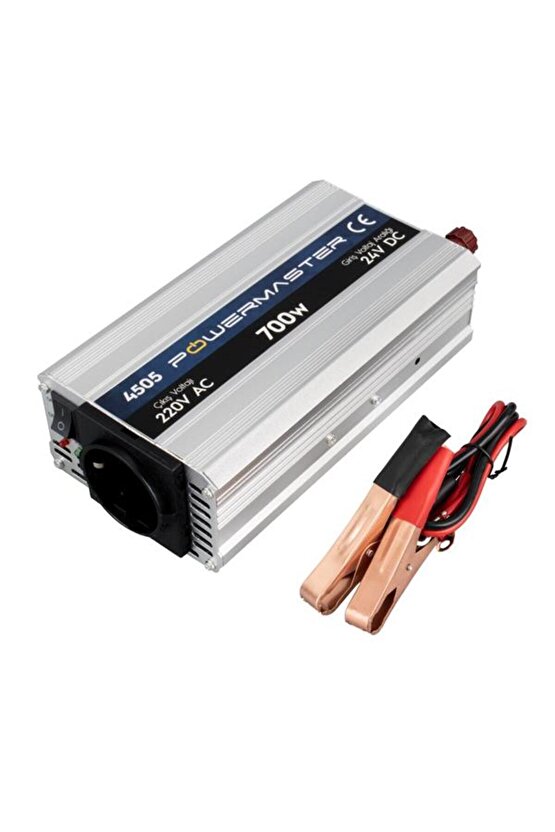 Powermaster Pm-4505 24 Volt - 700 Watt Modified Sinus Inverter