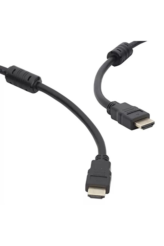 PLASTİK DÜZ SİYAH 5 METRE HDMI KABLO POŞETLİ (4202)