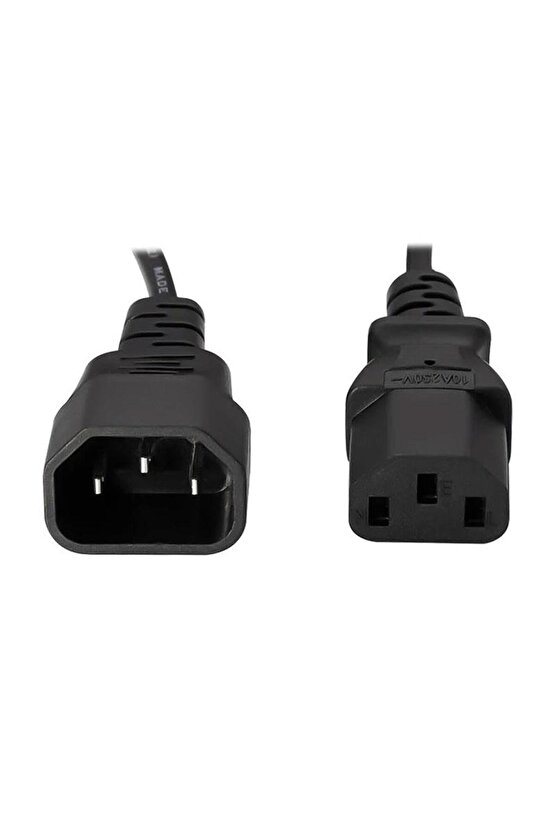 PM-20115 1 Mm Siyah 1.5 Metre C7 Bilgisayar Ara Kablo