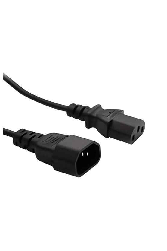 PM-20115 1 Mm Siyah 1.5 Metre C7 Bilgisayar Ara Kablo