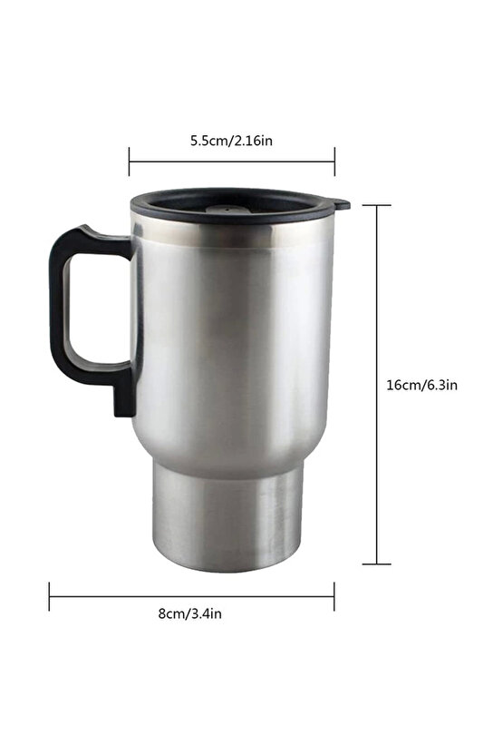 Byrkrg Pm-140Z Paslanmaz Çelik 12 Volt Araç Termos Klc A-103 Byrnew