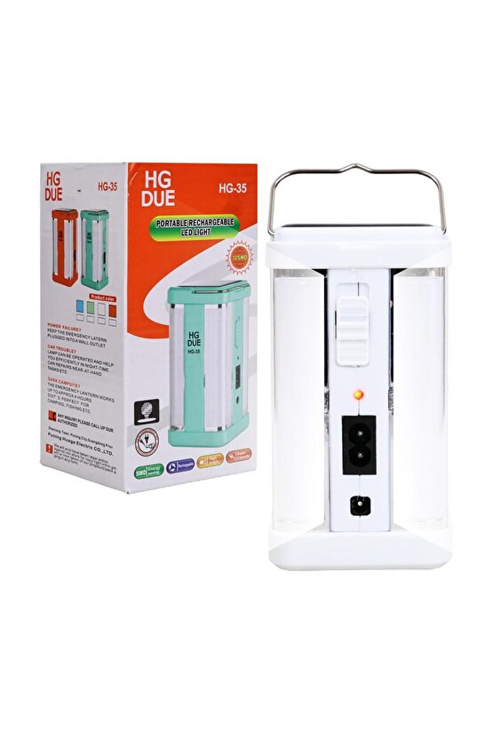 Powermaster Hg-35 32 Smd Ledli Solarlı+şarjlı Işıldak