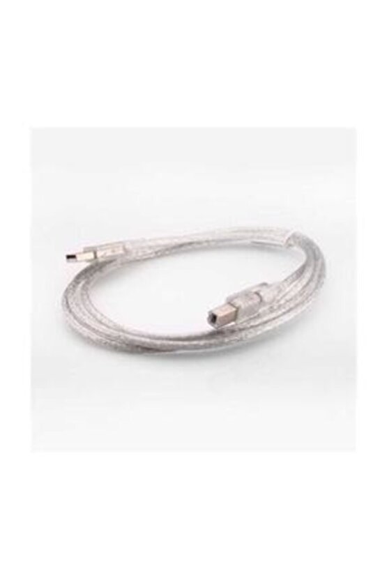 Sl-u2015 Usb2.0 1.5m Şeffaf Yazıcı Kablosu