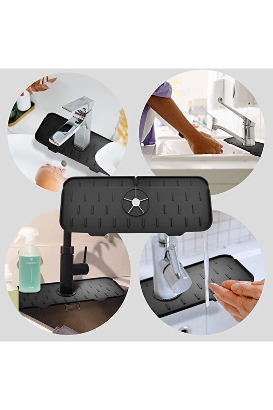 Mutfak Banyo Lavabo Kenarı Silikon Matı